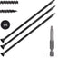 Tornillos madera #10x5pulg T25 Star Torx negro 42uds