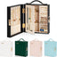 Estuche joyería viaje con espejo y organiz. PU