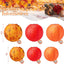 18 Linternas papel otoño decoración fiesta cosecha