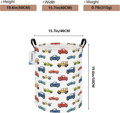Cesta redonda plegable para niños coche
