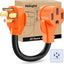Cable adaptador EV 30A a 50A cobre puro Nema 14-30P a 14-50R