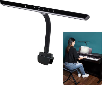 Lámpara piano digital led con luz ambiental 5 niveles