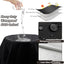Funda silla gravedad cero 600D resistente agua negro 39"