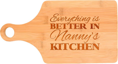 Tabla decorativa madera forma paleta regalo abuela