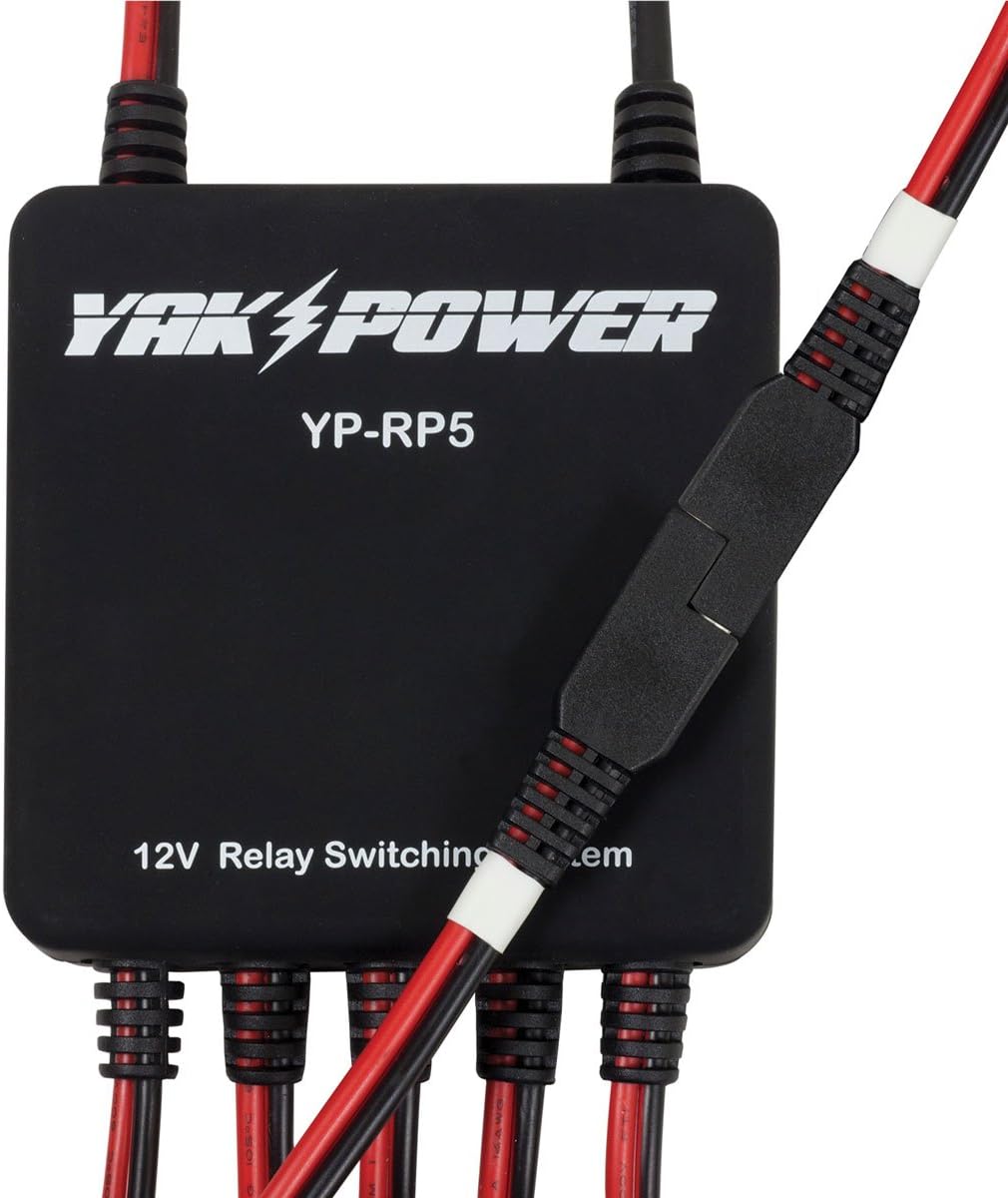 Puerto SAE con cable para kayak 12V