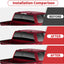 Cubierta luz freno Ford F150 Raptor 21-25 Negro Fumado
