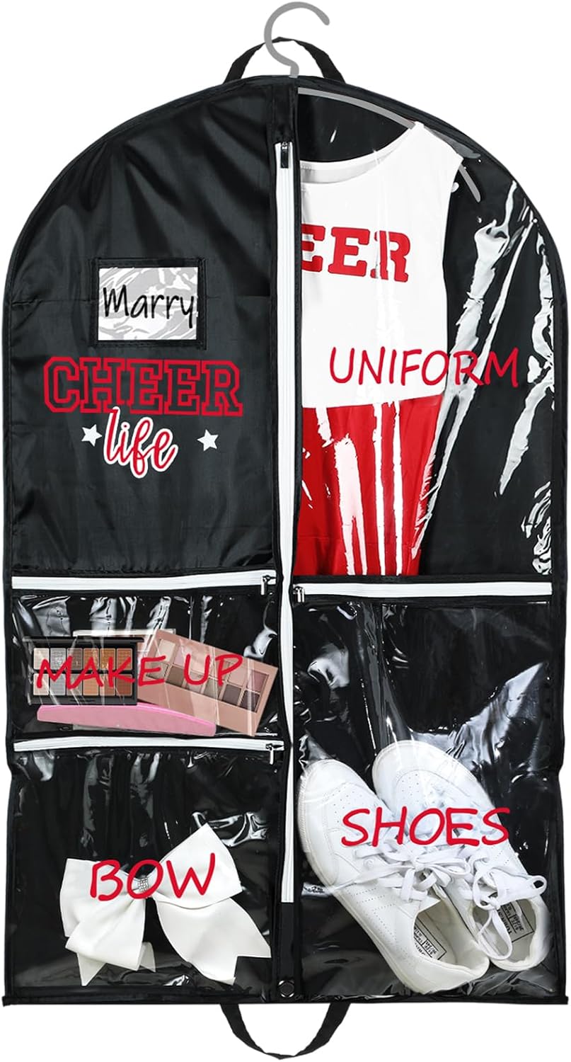 Bolsa ropa Cheer 40" impermeable 5 bolsillos cremallera