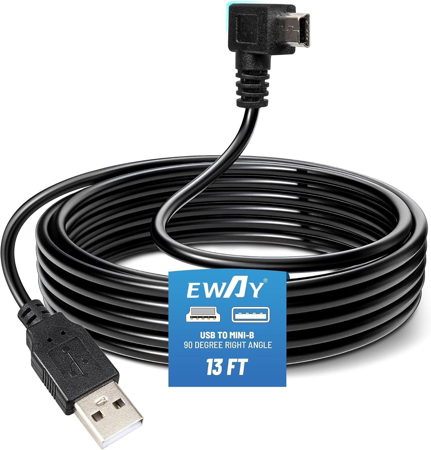 Cable USB 2.0 para dashcam Rexing V1 Pro V5 V3 Byakov S6