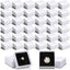 100 Cajas Regalo Anillos 2x2x1" Forro Terciopelo