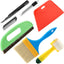 Kit 15 Pzas Herramientas Alisado Papel Tapiz Cepillo Rodillo