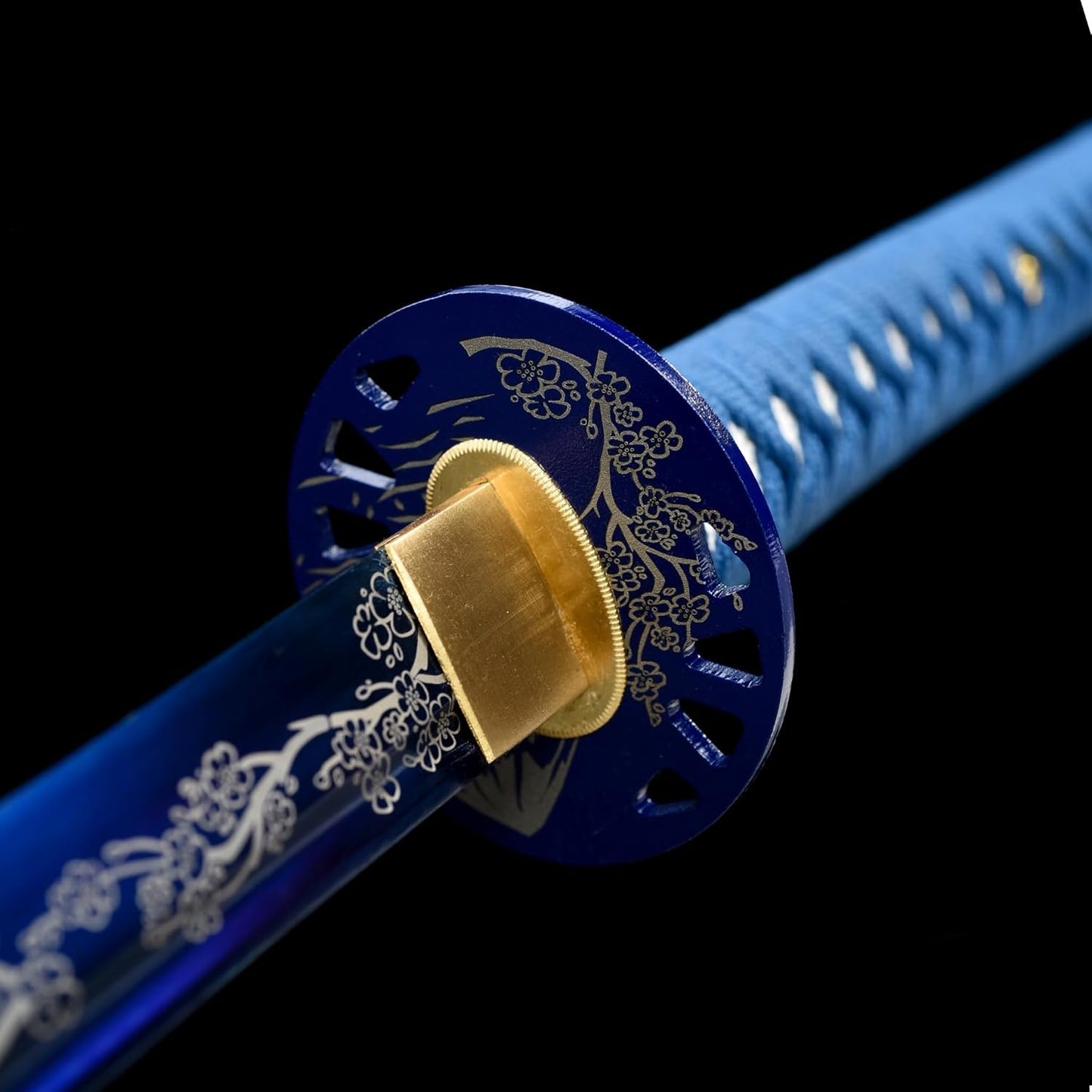 Espada samurái katana acero alto carbono forjada a mano