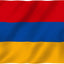Bandera Armenia 3x5ft poliéster doble costura ojales latón