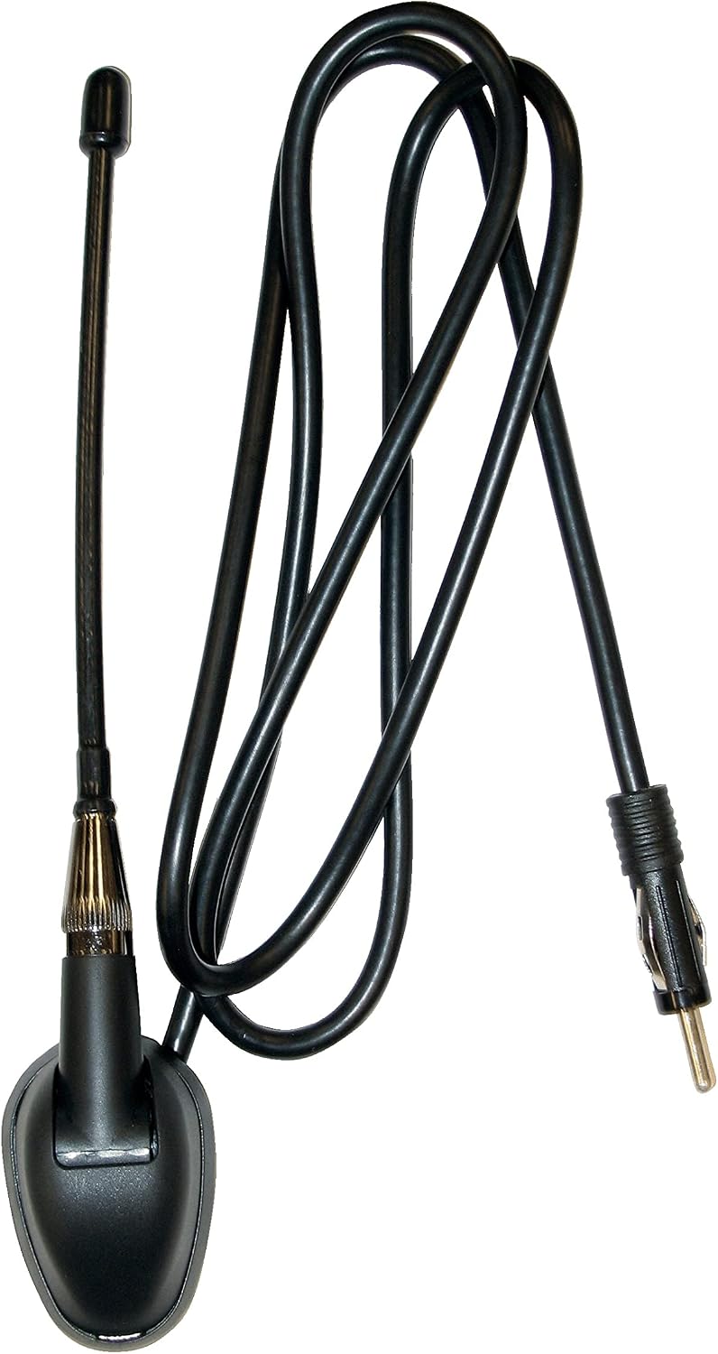 Antena universal 6 pulg base ajustable