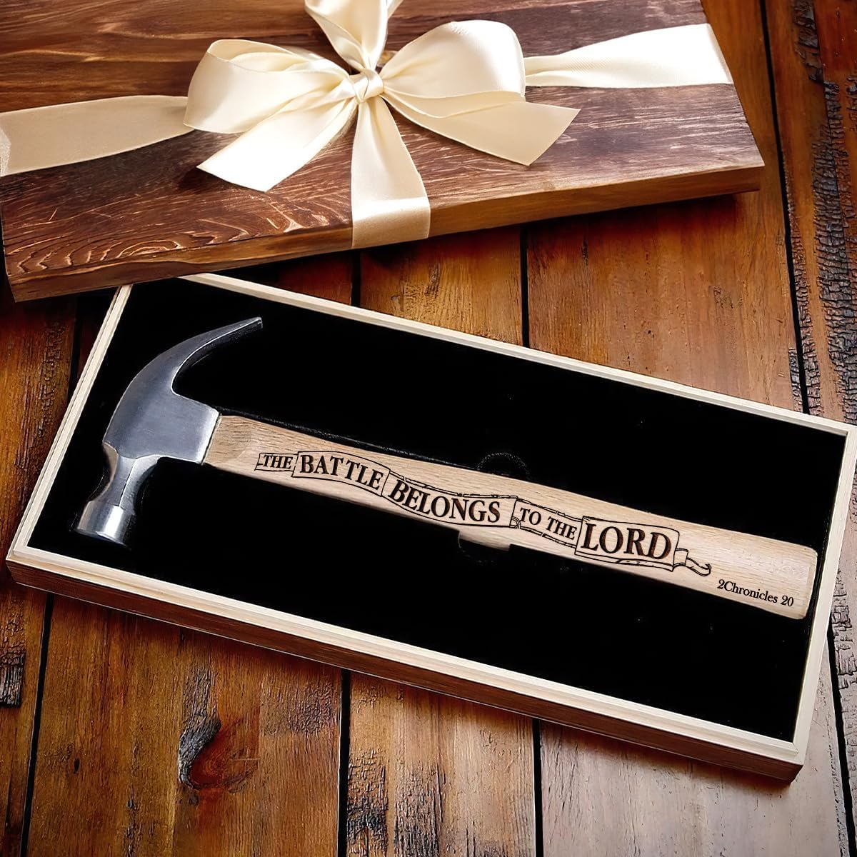 Martillo madera regalo navidad aniversario boda hombre