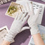 Guantes conducción mujer UV malla antideslizante tactil