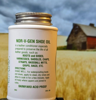 Aceite acondicionador para cuero y ante protege artículos
