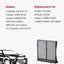 Filtro aire cabina carbón activado para Subaru Crosstrek Forester