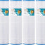 Cartucho filtro piscina 4 Pzas Unicel C-7488