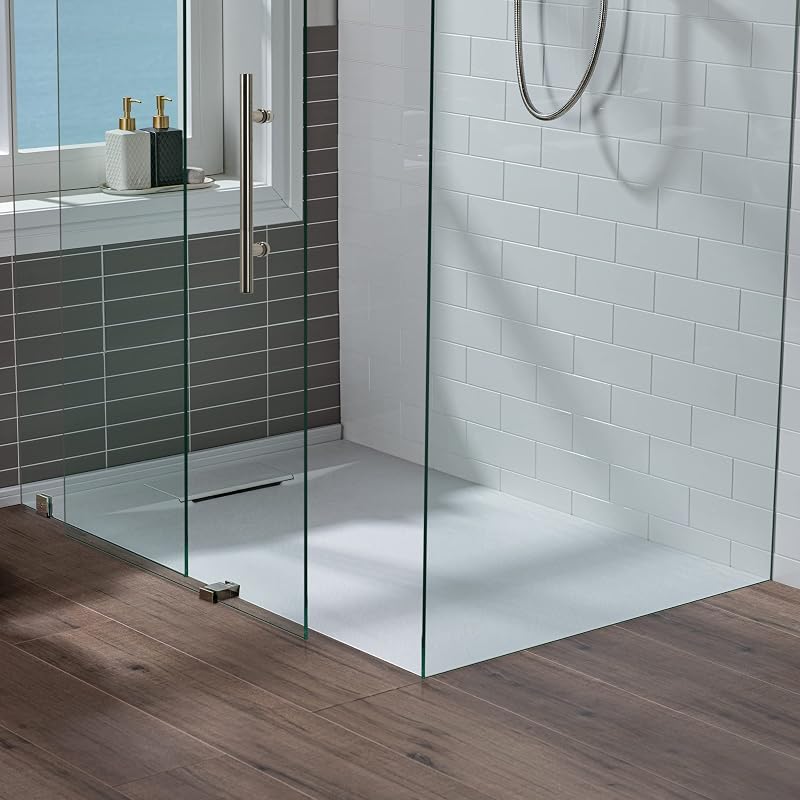 Base ducha umbral cero 47x31pulg drenaje reversible
