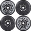 Ruedas inline skate repuesto hockey ABEC-9 4 pzas