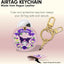 Funda llavero Hello Kitty Kuromi comp AirTag