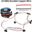 100 Conectores Cable 3 Puntas Calibre 18 para Camiones
