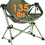 Silla hamaca plegable para niños color verde