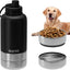 Botella agua perro 32oz acero inox aislado viaje senderismo