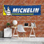 Bandera Michelins 2x8ft para neumáticos carreras