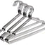 Pack 30 perchas acero inox 16.5pulg