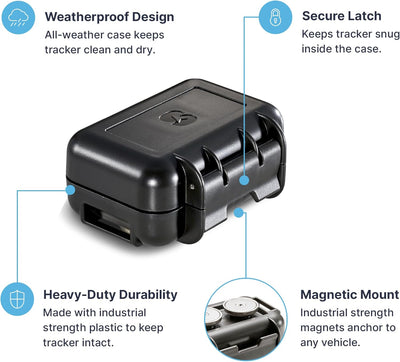 Estuche magnético impermeable para rastreador GPS STI GL300