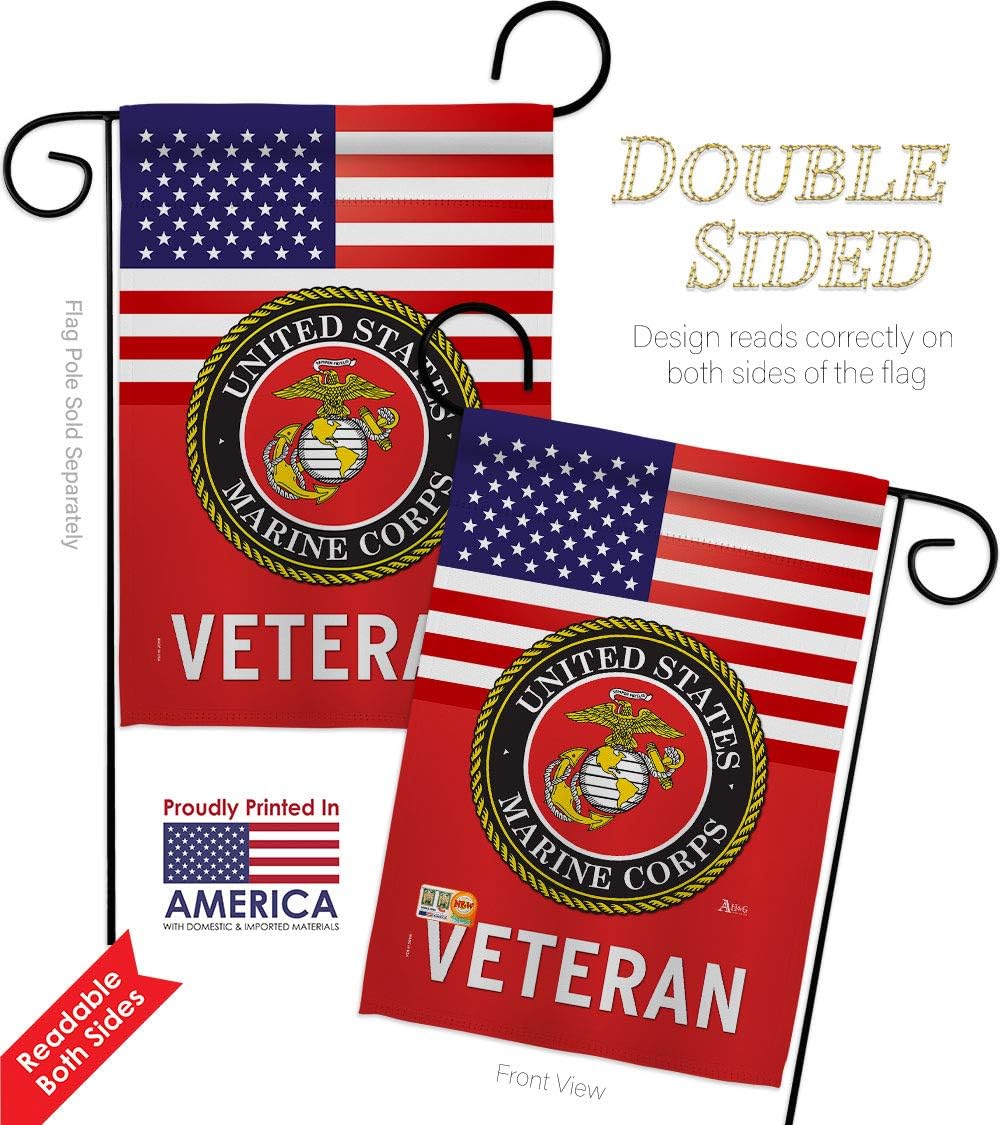 Bandera jardín USMC Semper Fi pack 2 unidades