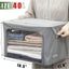 Caja almacenamiento ropa plegable con ventanas