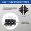 Corrector tubo 3/16" acero aluminio cobre