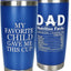 Vaso térmico acero inox 20oz regalo padre cumpleaños