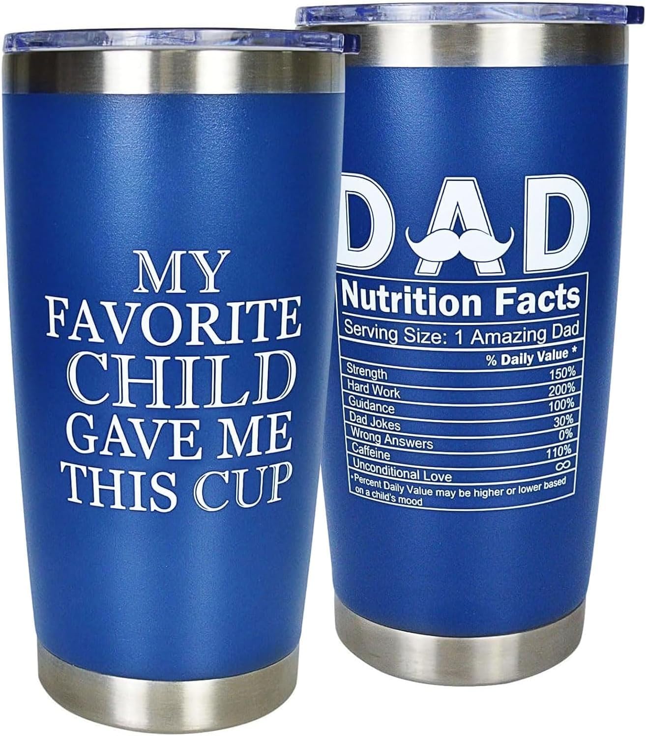 Vaso térmico acero inox 20oz regalo padre cumpleaños