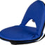 Silla portátil poliéster asiento reclinable