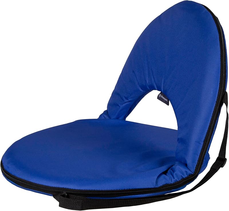 Silla portátil poliéster asiento reclinable