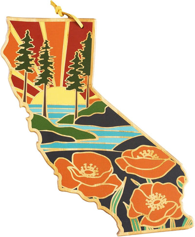 Tabla cortar forma California 11x14pulg