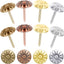 400 Clavos Latón Decorativos para Tapicería y Uñas