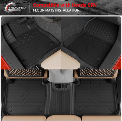 Alfombrilla TPE Honda CR-V 2024 Maletero Asiento Trasero