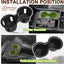 Insertos portavasos consola Honda Pilot antiderrap
