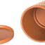 2 Pzas Macetas Terracota 4-6" con Platillos