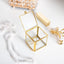 2 Cajas Cristal para Joyería Anillos Aretes Regalo Boda