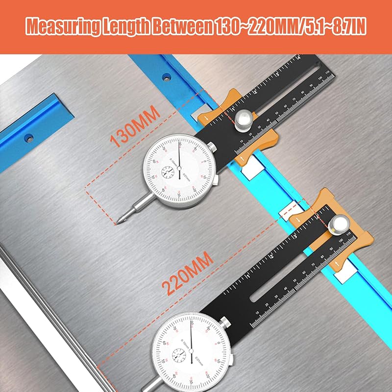 Calibrador sierra mesa ajustable 0.01mm