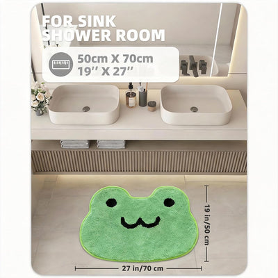 Alfombra baño microfibra suave antideslizante para niños