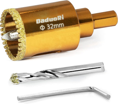 Sierra diamante 1-1/4pulg con 2 brocas cerámica
