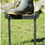 Rascador botas metal exterior 17pulg color negro