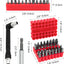Set 46 Pzas Brocas Torx Seguridad Cuadradas Hex Métricas SAE