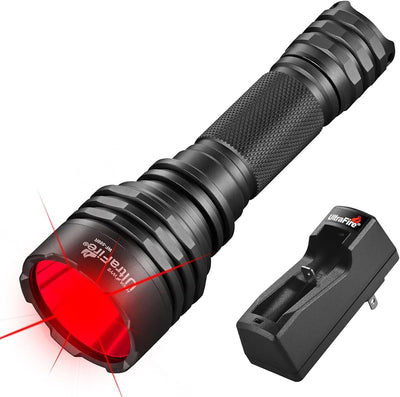 Linterna caza roja 273yd luz táctica 10W modo único